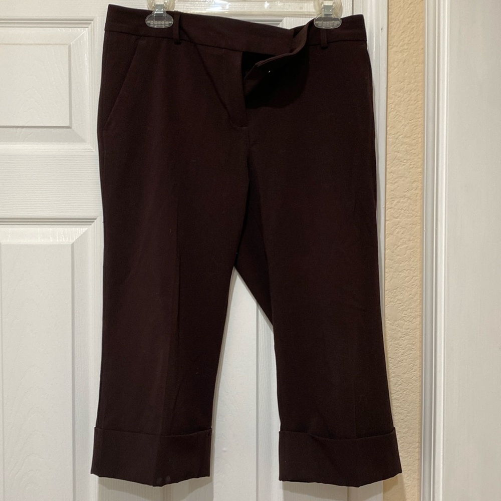 Daisy Fuentes Woman’s Red Maroon Dress Pants Size 8